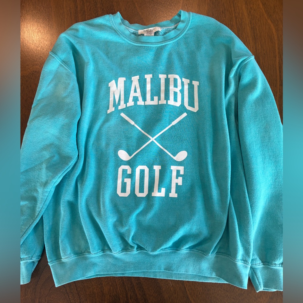 Turquoise Crewneck